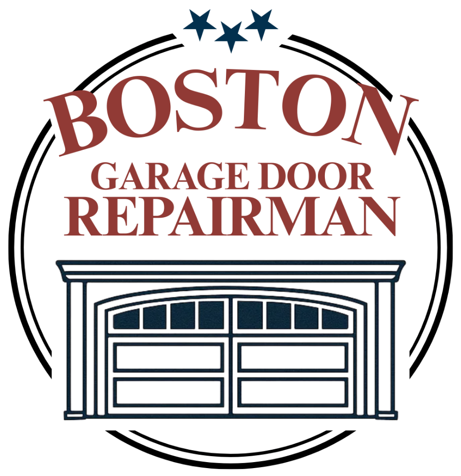 Boston Garage Door Repairman Logo